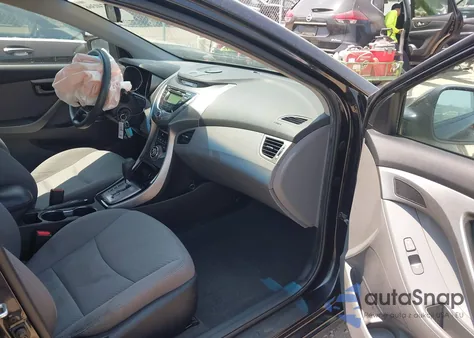 2013 Hyundai Elantra Gls z USA, uszkodzony, nr VIN 5NPDH4AE6DH214334